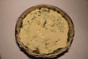 Fine tarte poireaux-artichauts à la piémontaise : Étape 10