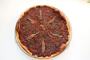 Tarte pissaladière feuilletée