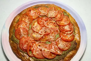 Feuilleté tomates-pesto