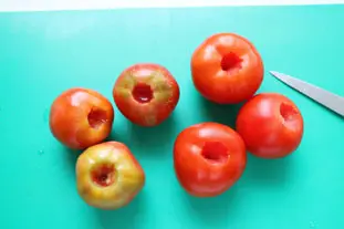 Feuilleté tomates-pesto : Étape 2