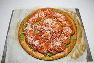 Feuilleté tomates-pesto : Étape 7