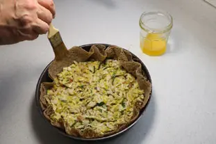 Tarte bretonne champignons et poireaux : Étape 11