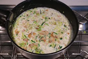 Tarte bretonne champignons et poireaux : Étape 7