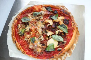 Pizza feuilletée express