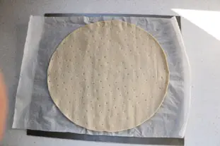Pizza feuilletée express : Étape 2