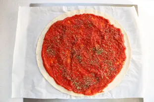 Pizza feuilletée express : Étape 3