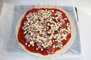 Pizza feuilletée express : Étape 5