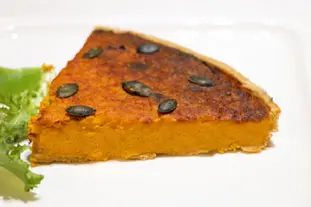 Tarte au parmesan et potimarron