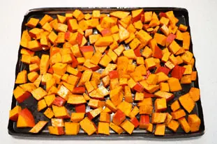 Tarte au parmesan et potimarron : Étape 2
