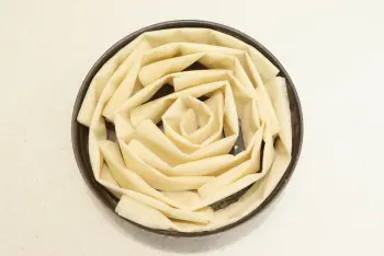 Tarte filo campagnarde : Étape 7