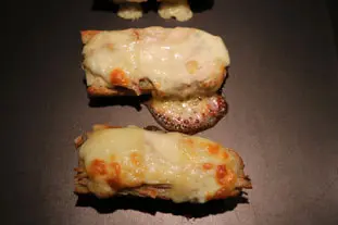 Tartines grillées de poulet à la crème de sésame : Étape 6