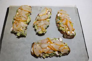 Tartines au haddock fumé et fondue de poireaux : Étape 6