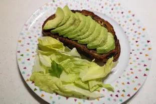 Grilled cheese à l'avocat
