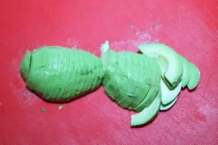 Grilled cheese à l'avocat : Étape 2