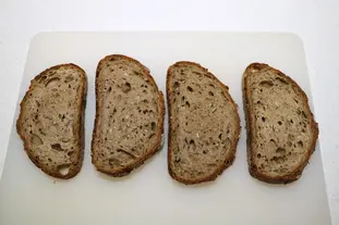 Grilled cheese à l'avocat : Étape 3