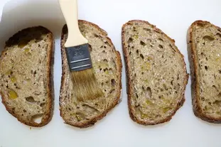 Grilled cheese à l'avocat : Étape 4