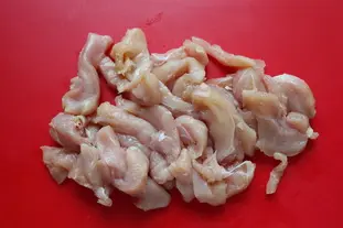 Bagel poulet et avocat : Étape 4