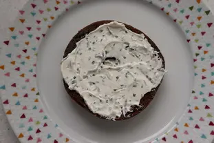 Bagel poulet et avocat : Étape 10