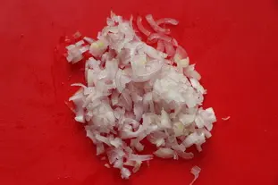 Bagel poulet et avocat : Étape 1