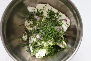 Bagel poulet et avocat : Étape 2