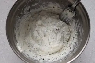 Bagel poulet et avocat : Étape 3