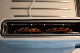 Bagel poulet et avocat : Étape 8