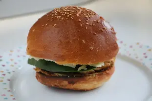 Burger tex-mex au poulet