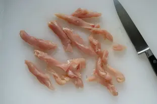 Burger tex-mex au poulet : Étape 2