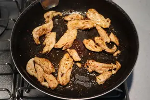 Burger tex-mex au poulet : Étape 3