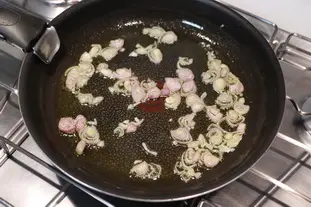 Tartine aux poireaux et œufs brouillés : Étape 2