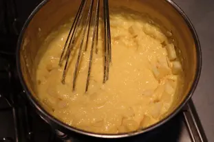 Tartine aux poireaux et œufs brouillés : Étape 5