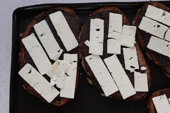 Tartines à la grecque : Étape 4