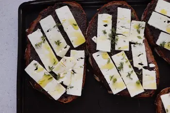 Tartines à la grecque : Étape 5