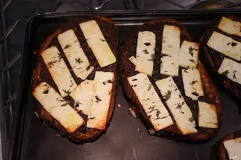 Tartines à la grecque : Étape 6