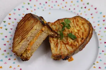 Croque-monsieur moelleux aux 3 fromages