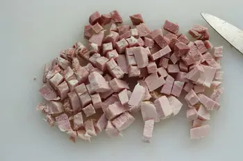 Tartines grillées jambon-béchamel : Étape 1