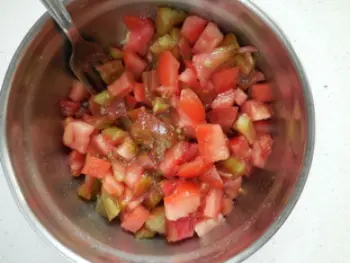 Bruschetta : Étape 2