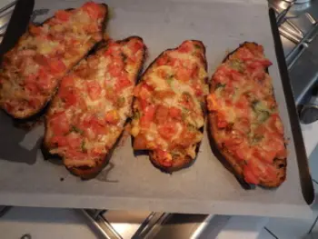 Bruschetta : Étape 8