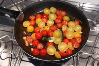Bruschetta et mozzarella : Étape 4