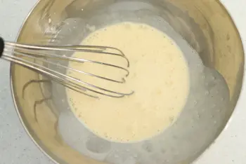 Pain perdu salé : Étape 2