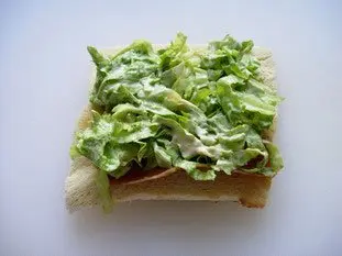 Sandwichs club au crabe et saumon fumé : Étape 8