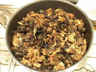 Croûte aux champignons : Étape 3