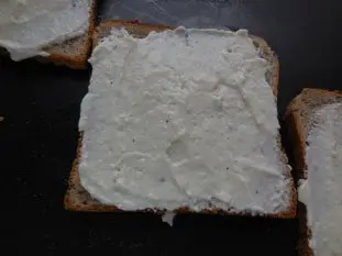 Croque-monsieur aux épinards : Étape 2