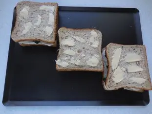 Croque-monsieur aux épinards : Étape 6