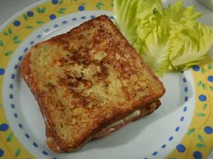 Croque-monsieur complet