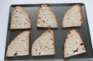 Croque-monsieur gourmand : Étape 1