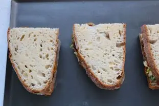 Croque-monsieur gourmand : Étape 8