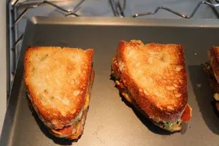 Croque-monsieur gourmand : Étape 9