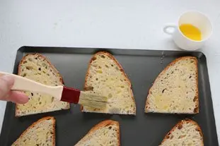 Croque-monsieur gourmand : Étape 2