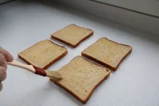 Grilled cheese : Étape 2